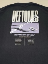DEFTONES Tour Shirt Official Merch Rogers Stadium Toronto 2025 Tour Large