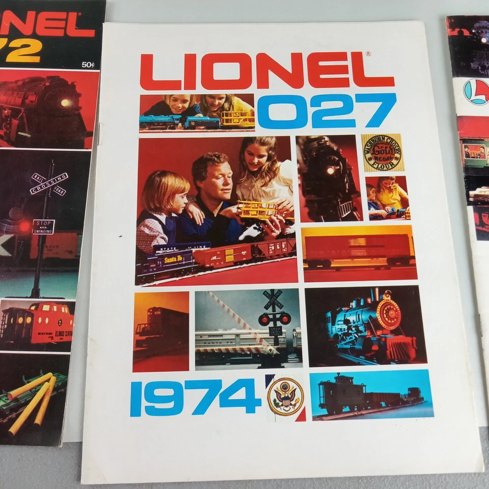 Lote Original Vintage Años 70 LIONEL Juguete Modelo Tren Catálogo Folleto Publicidad Foto 4 de 4