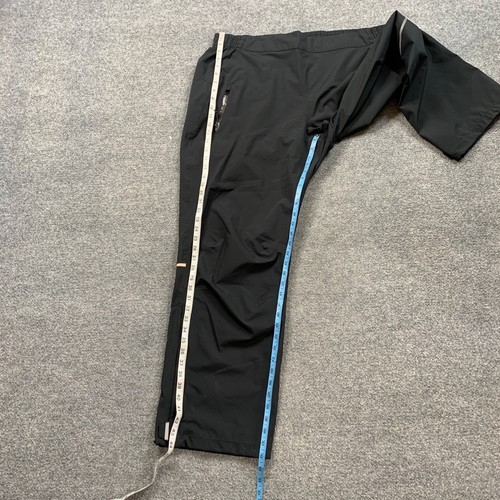 Columbia Pants Women 2X Plus Black Rain Waterproof Reflective Omni Tech AnkleZip - Picture 6 of 12