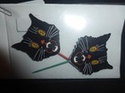 UNIQUE PR. OF CUPCAKE STICKS FOR HALLOWEEN-NEVER USED-MEAS.-2-1/4