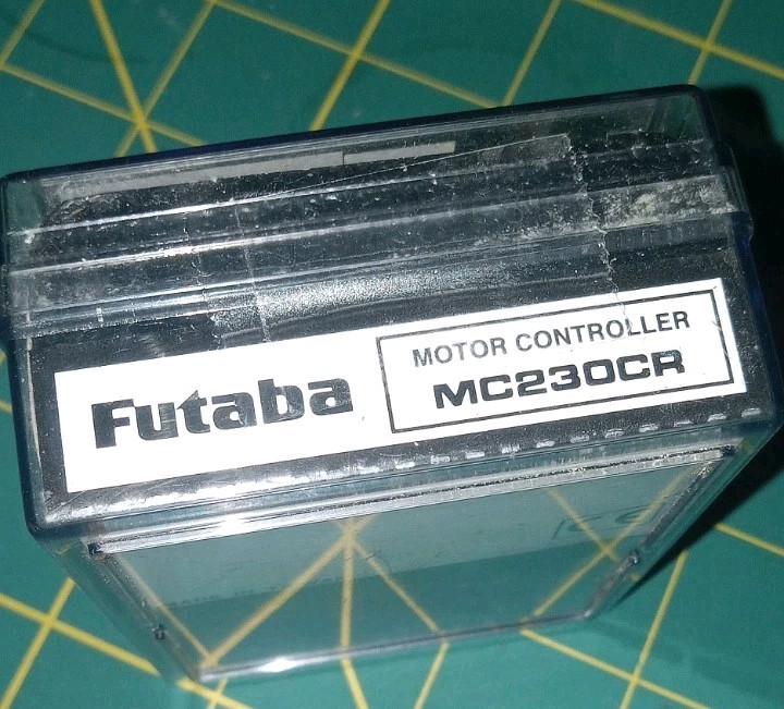 NOS FUTABA MC230CR MOTOR CONTROLLER, SPEED CONTROL. Tamiya, Kyosho