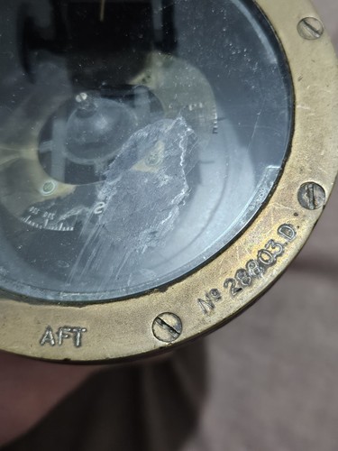 Vintage WW2 Military Navy hand held bearing Compass - Air Ministry. - Picture 5 of 11
