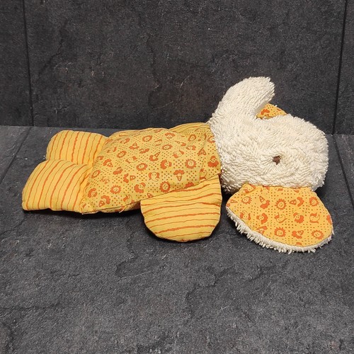 Vintage Sigikid Elefant Kuscheltier Stofftier Plüschtier Ca. 23 cm Plüsch Gelb - Bild 6 von 11