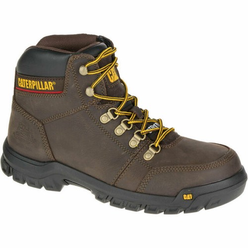 Carolina CA5574 Mens 11.5 D Brown Leather Chelsea Work Boots Slip  Resistant Carolina Men main image 3