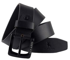 Full Grain Genuine Leather Original Branded Adjustable Belt For Men's Wear