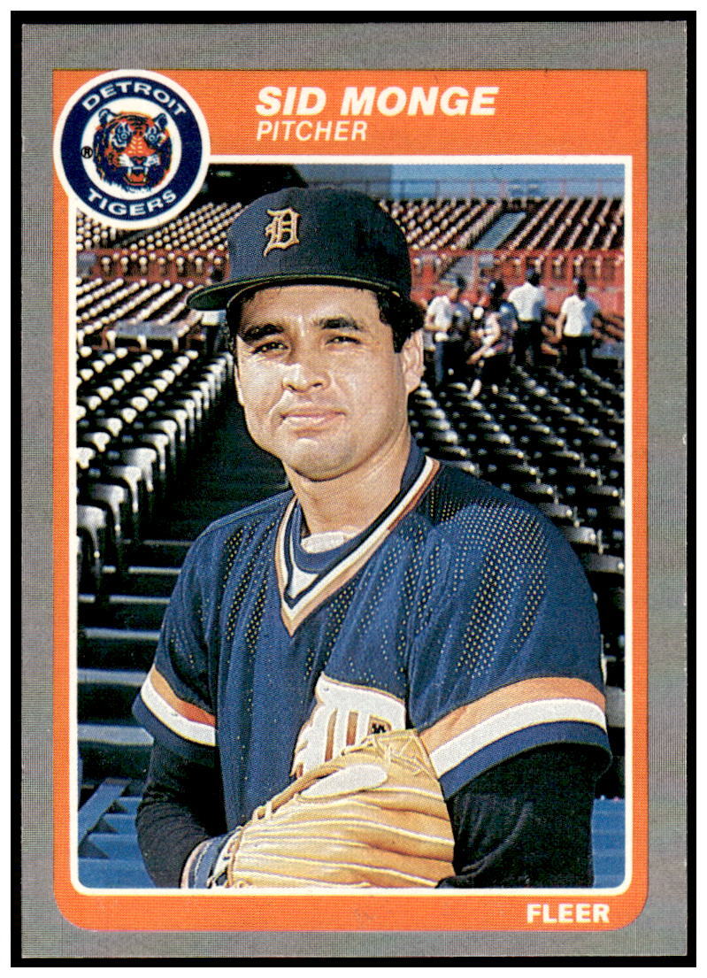 1985 Fleer #17 Sid Monge NM