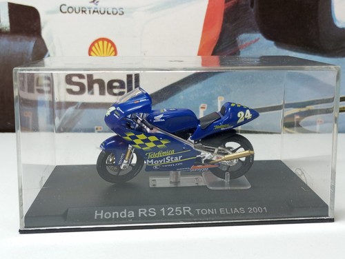 IXO / DEA - HONDA RS 125R - TONI ELIAS - 1/24 SCALE MODEL RACING BIKE COLLECTION