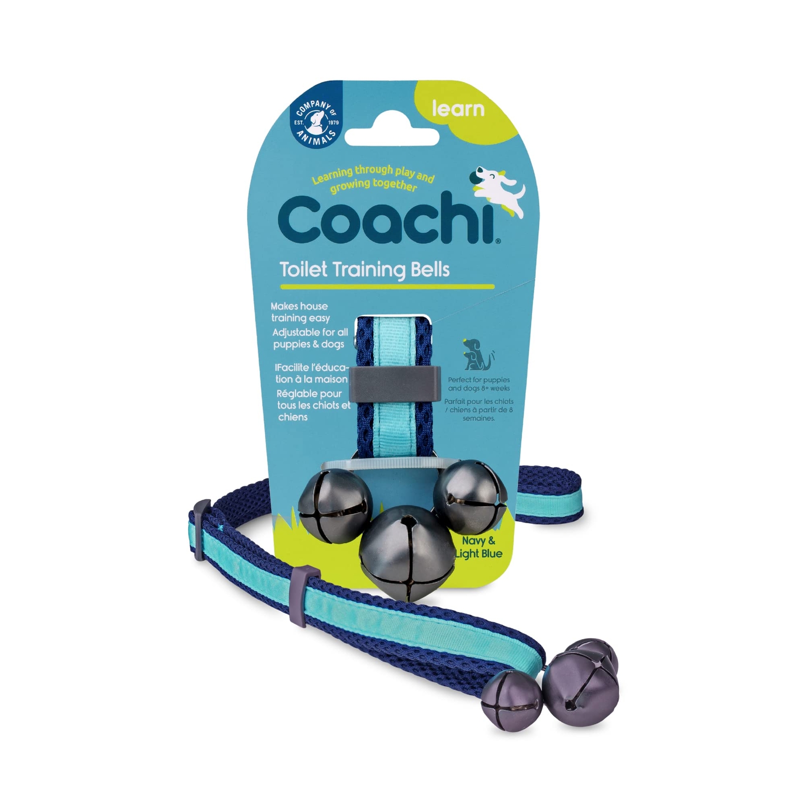 Training Toy Coachi Bells Blue NUOVO