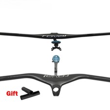 Manubrio e stelo bici mtb 28,6mm-17 gradi manubrio integrato carbonio 