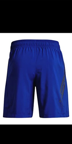 Under Armour Men's Woven Graphic Shorts - sz XL Blue - Picture 5 of 6