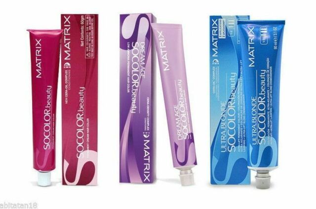 Matrix SOCOLOR Permanent Hair Color (Choose Your Color) 90ml Tube FREE SHIPPING Matrix SOCOLOR Permanent Hair Color (Choose Your Color) 90ml Tube FREE SHIPPING