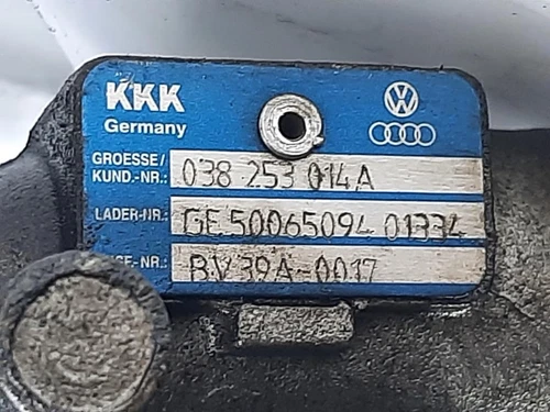 038253014A Turbocompressore per SEAT CORDOBA BERLINA (6L2) Top 2004 6774586 - Foto 1 di 10