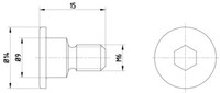 Textar TPM0001 Bolt, Bremsscheibe FüR Chrysler, MERCEDES-BENZ, Ssangyong
