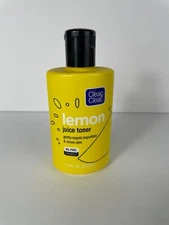 Clean & Clear Lemon Juice Acne Toner Oil Free Vitamin C 7.5oz DISCONTINUED HTF