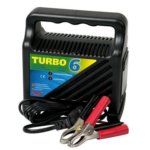 LAMPA Turbo 6 A, caricabatteria 12V - 70106 - Foto 1 di 1
