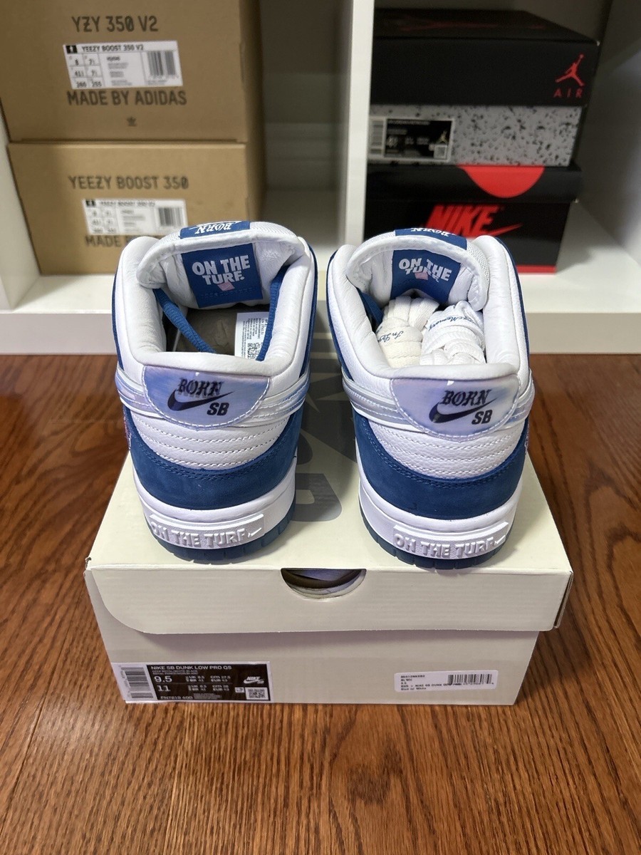 Size 9.5 - Nike SB Dunk Low x Born x Raised One Block At A