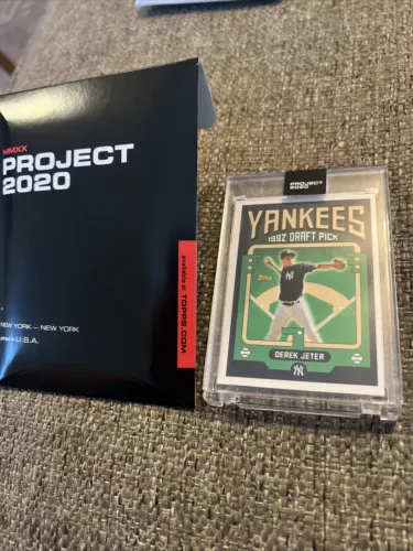 Topps PROJECT 2020 Derek Jeter 1993 by Grotesk Card #59 Yankees (PR /6511)