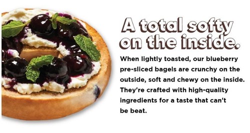 Thomas' New York Style Bagels - Blueberry, 22 oz (Pack of 1) - Bild 8 von 9