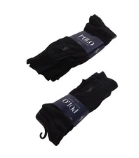 Ralph Lauren Men's Custom Material High Cut Formal/Casual Socks 9 Pairs $0 Ship