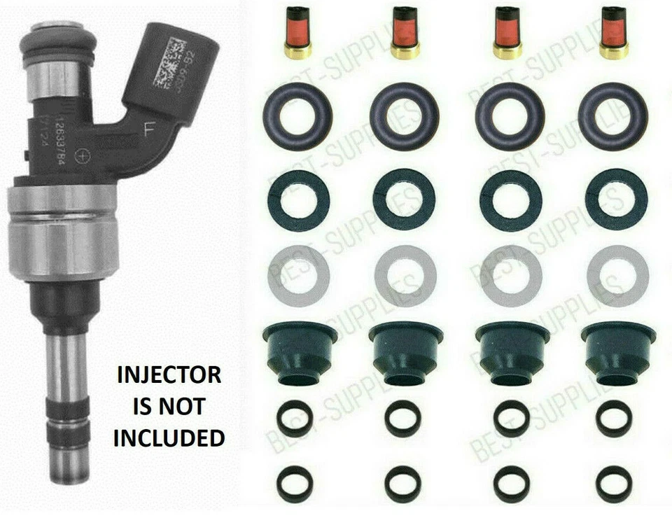 GDI Direct Injection Injector Repair Kit for 11-17 BUICK CHEVROLET GMC 2.4L I4 - Image 2 of 3