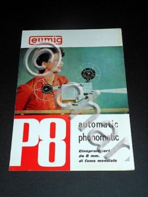 Fotografia Brochure Cineproiettori - EUMIG P8