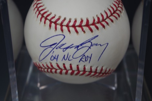 JASON BAY AUTOGRAMM SIGNED BASEBALL MLB BALL NY. METS PIRATEN PSA-COA - Bild 2 von 4