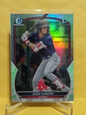 2023 Bowman Chrome Prospects Lunar Glow Refractors #BCP105 Juan Chacon