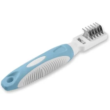 Pets First Stainless Pet Mat Remover - Dematting Tool for Grooming Dogs & Cats