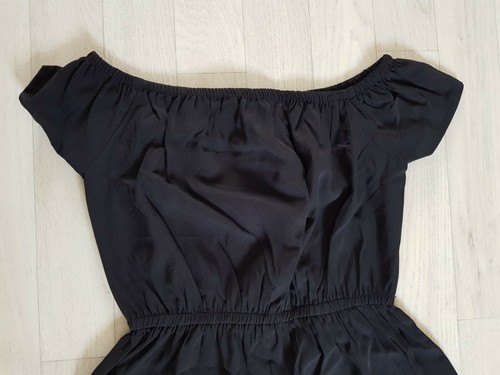 GIRLS PLAYSUIT age 9 holiday NEW LOOK summer BLACK short PARTY - Picture 5 of 6