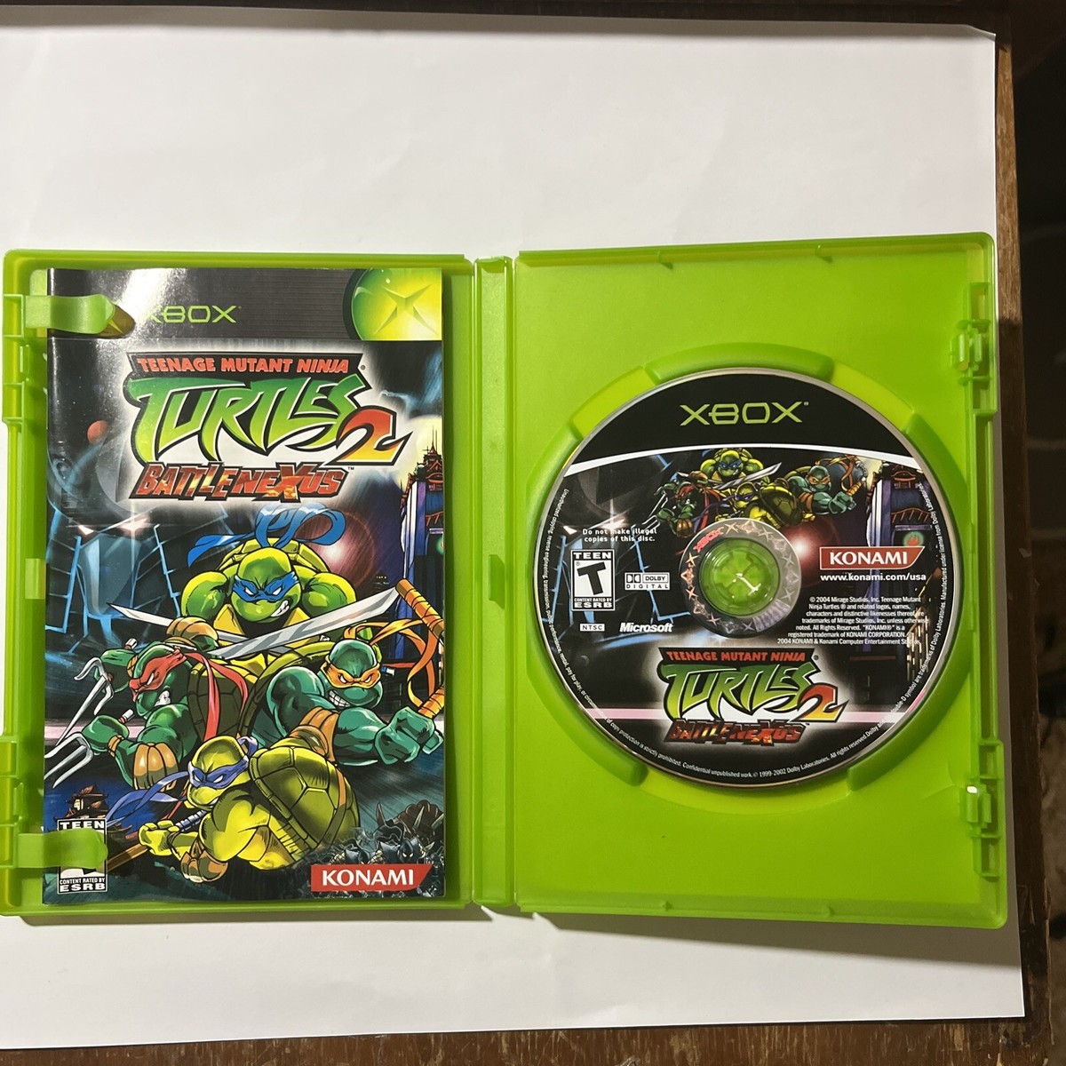 Xbox - xbox★TEENAGE MUTANT NINJA TURTLES 2 xbox_teenage_mutant_ninja_turt