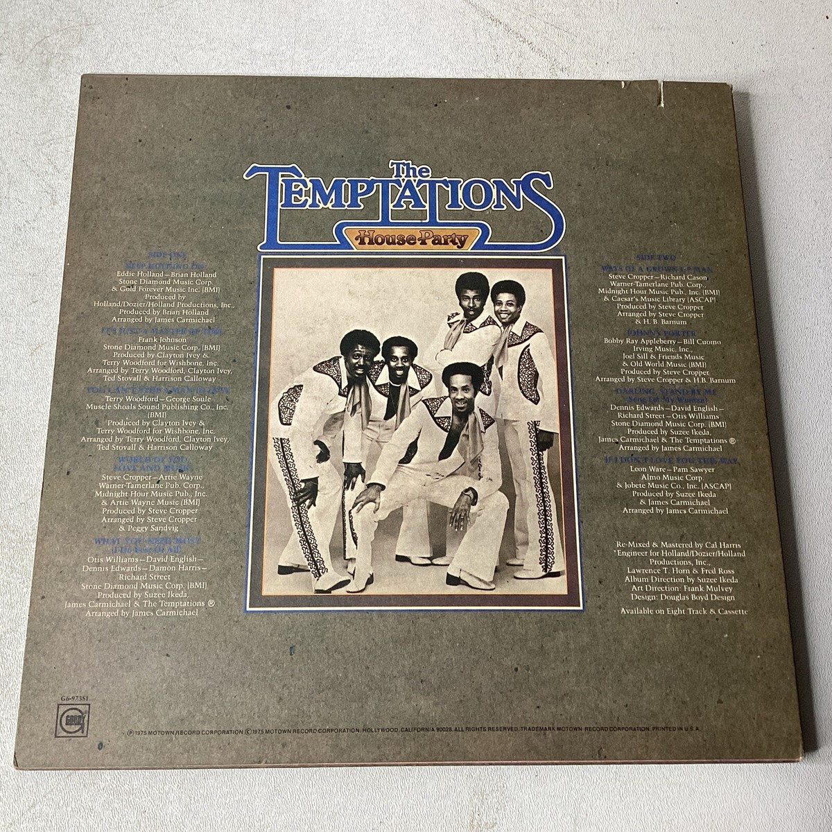 Temptations House Party Vinyl | eBay