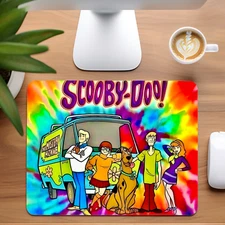 Scooby-Doo Inspired Custom Non-Slip Neoprene Mouse Pad Home Office