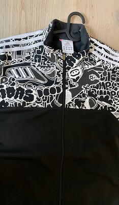 Adidas Oldschool Jacke Graffiti Trainingsjacke TOP!