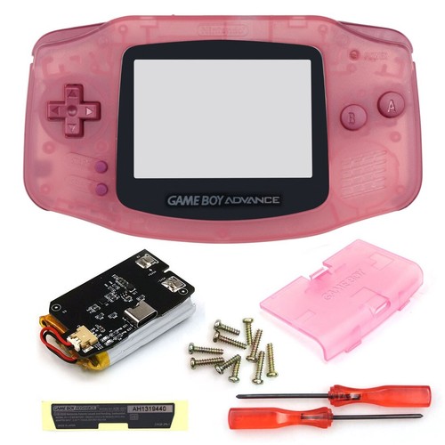 Batterie Rechargeable Mod 1800mAh Li-ion USB-C + Coque pour écran LCD GBA IPS V5/V2 - Photo 65/75