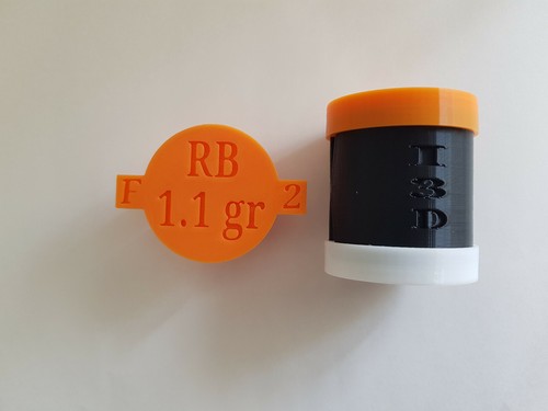 Speed loader cal.44 poudre noire Balle ogivale (ogive) - Imagen 8 de 12