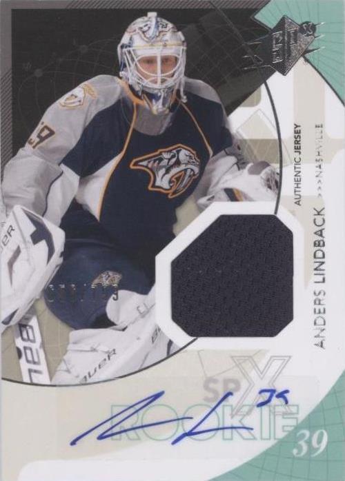 2010-11 SPx - Anders Lindback #174 - 1 of 1