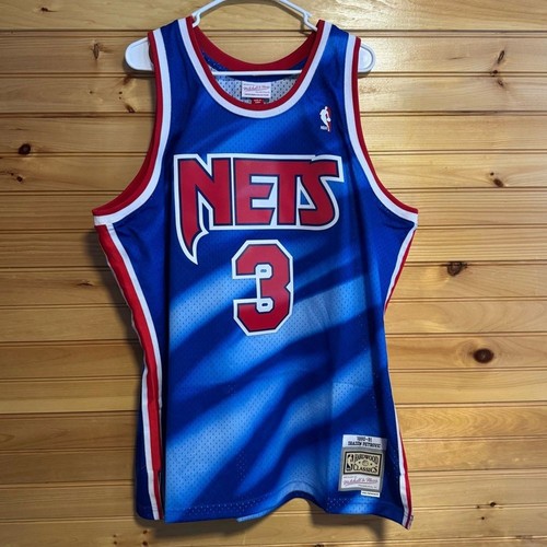 Mitchell & Ness Drazen Petrovic #3 Tie Dye Swingman Jersey Nets XXL - Picture 5 of 5