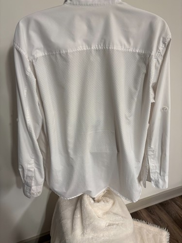HUK PERFORMANCE CONVERTIBLE FISHING SHIRT FLAP POCKET LIGHTWIEGHT PERFORATED XL - Picture 4 of 6
