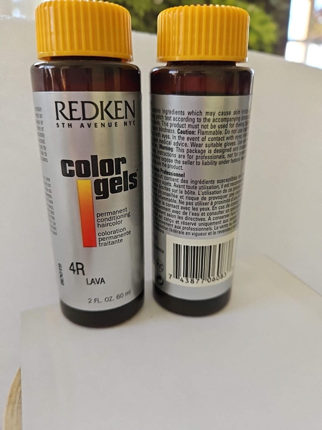 Gels "lava 4r" Permanent Conditioning Hair Color 2oz