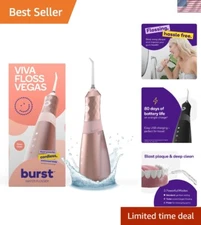 Water Flosser for Teeth Cleaning – Cordless Water Flosser Picks for Plaque Re...