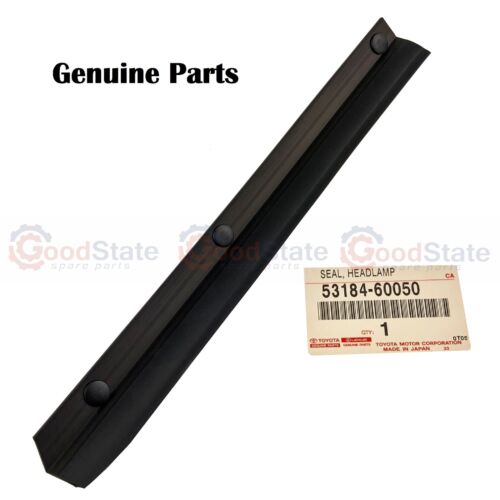 Genuine Toyota LandCruiser 80 Series HZJ RH LH Headlamp Cover Seal Set - Picture 2 of 11