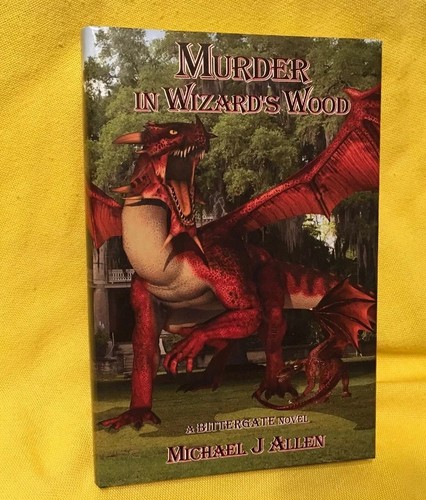 Murder in Wizard's Wood by Michael J. Allen (English) Hardcover Book Free Shippi - Bild 1 von 4