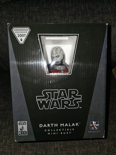 Gentle Giant 2007 Convention Exclusive KOTOR Darth Malak Mini Bust LE 2000 Revan - 第 1/5 張圖片