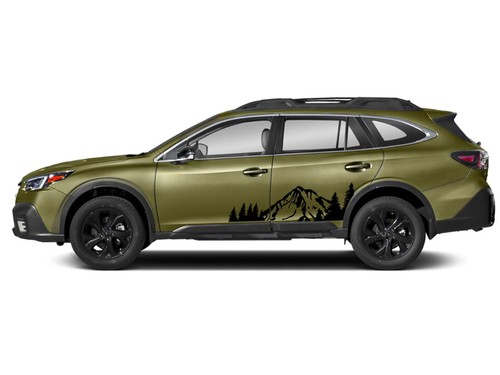 Door mountain graphics stickers decal compatible with Subaru Outback - Picture 4 of 15