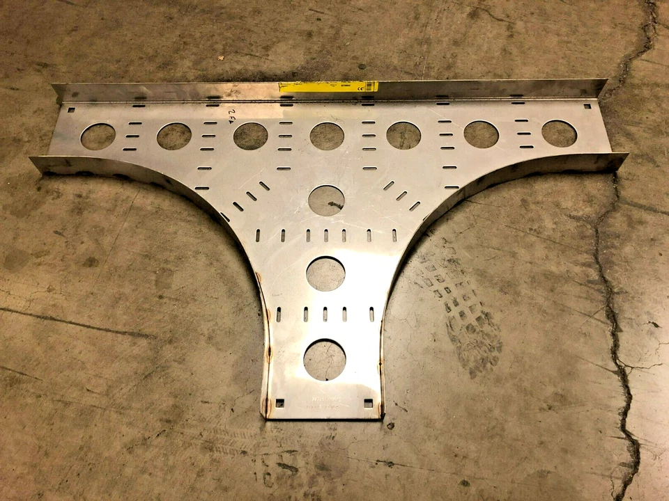 New Cooper B-Line SS6CC-06-HT12 Cable Tray Horizontal Tee Ventilated 6" Width 12 - Image 2 of 4