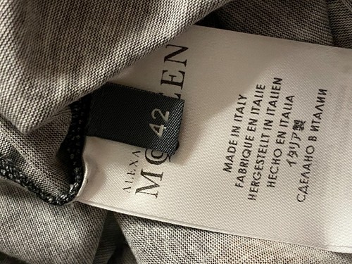 Alexander McQueen Black Fox & Chain Printed Cotton T-Shirt Size 42 - Picture 6 of 7