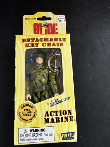GI Joe ARAH. 1998 Action Marine Schlüsselanhänger im Karton neuwertig