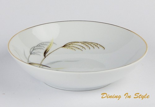 Set of 4 Dessert Bowls, SUPERB Condition! Laura, Narumi, Gold & Silver Wheat - Picture 2 of 5