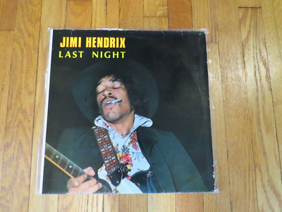 Vintage Jimi Hendrix Last Night Vinyl Record, Original | eBay
