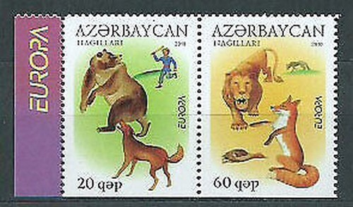 Theme Europe 2010 Azerbaijan Yvert 679a/80a MNH